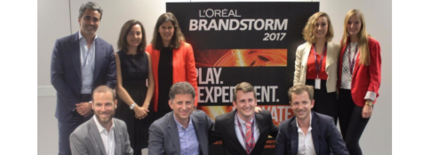 Three students at UC3M win the national final of L'Oréal Brandstorm 2017