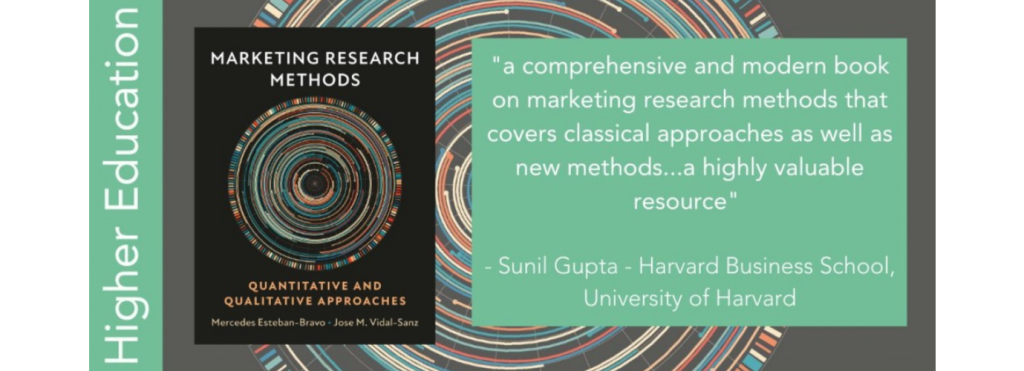 Prof. Merces Esteban-Bravo y José Manuel Vidal-Sanz publican un nuevo libro de Marketing